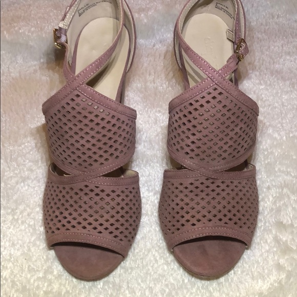 Charlotte Russe Shoes - Peep Toe Heels-Rose Pink